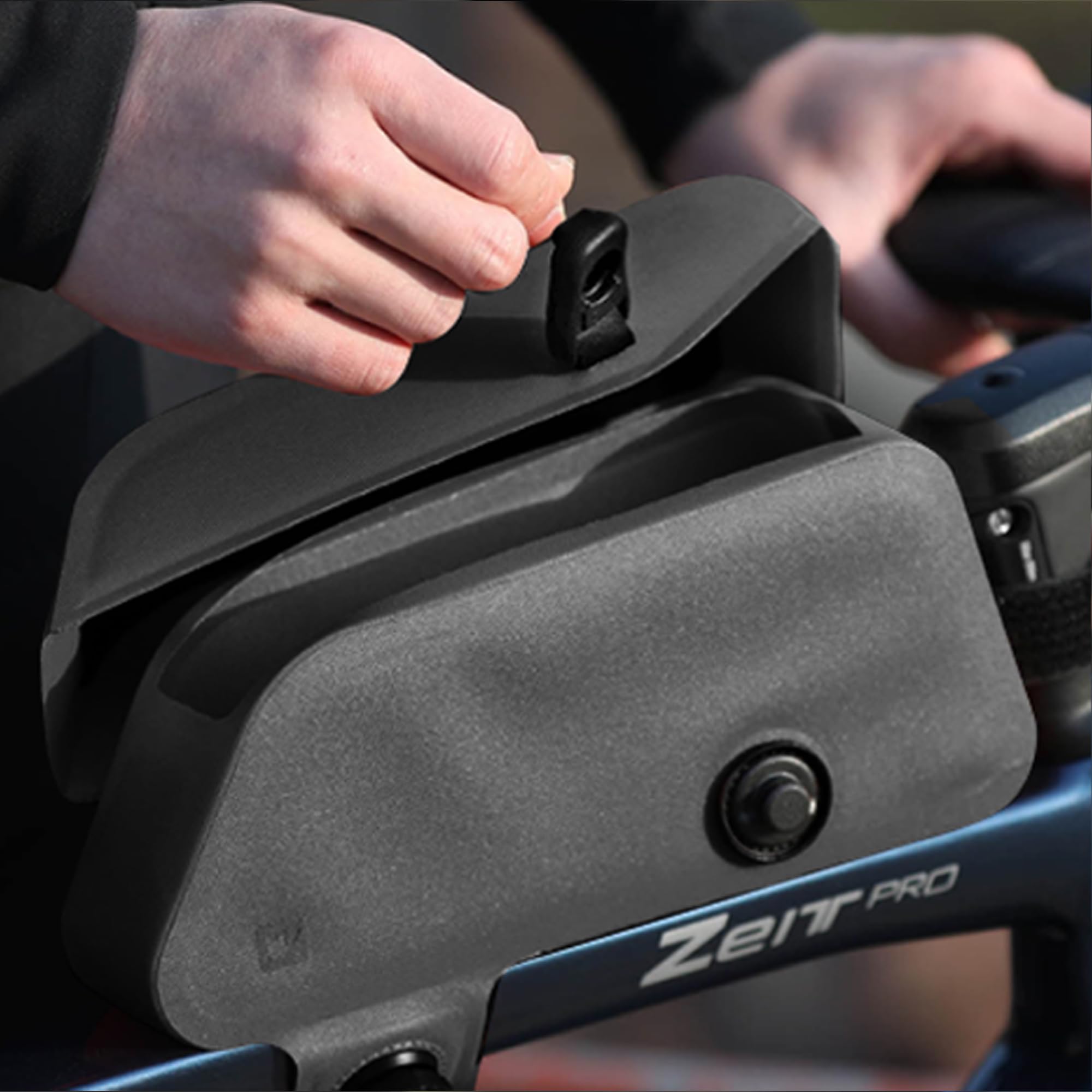 Amazon.com: Rhinowalk Bike Frame Bag with Magnetic Flap Waterproof